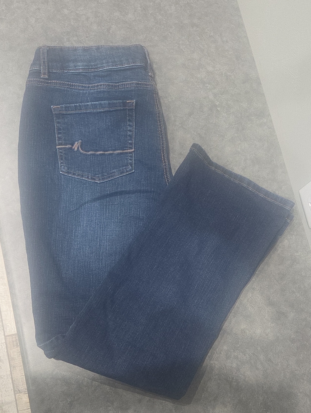 Maurices Dark Blue Bootcut Jeans